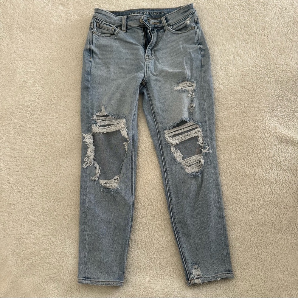 American Eagle Stretch Mom Jeans